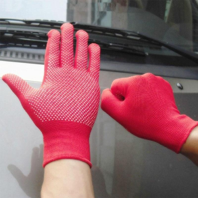 Gants Pilates / Fitness En Nylon - Noir, Ajustables, Pour La Protection Des Mains Et L'Entraînement En Intérieur